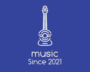 Guitar Instrument Musical logo design