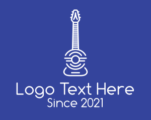 Guitar - Guitar Instrument Musical logo design