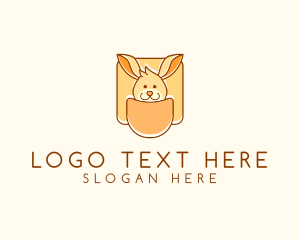 Baby - Baby Kangaroo Pocket logo design