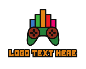 Graph - Colorful Gaming Stats logo design