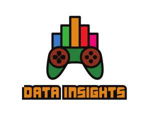 Colorful Gaming Stats logo design