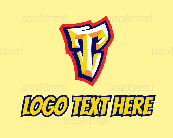 Graffiti Letter T Logo