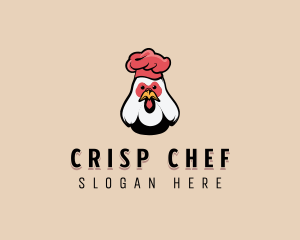 Rooster Chicken Chef logo design