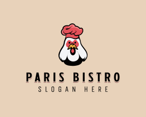 Rooster Chicken Chef logo design