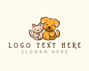 Dog Cat Pet Logo