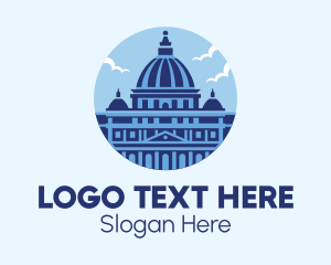 Pilgrimage - Saint Peter's Basilica logo design