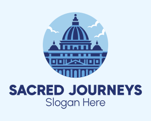 Pilgrimage - Saint Peter's Basilica logo design