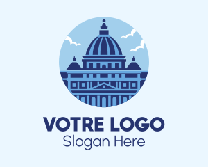 Tour Guide - Saint Peter's Basilica logo design