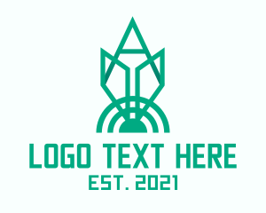 Internet - Geometric Internet Connection logo design