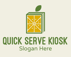 Book Citrus Juice logo design