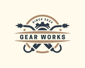 Gear Welding Fabrication logo design