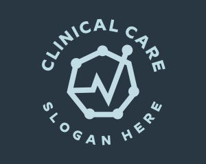 Hexagon Lifeline Emblem logo design