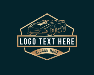 Turbo - Automotive Car Garage logo design