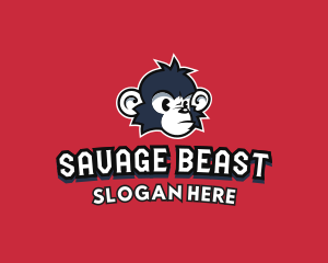 Monkey Beast Gamer logo design