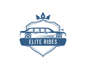 Limousine - Limousine Car Transportation logo design