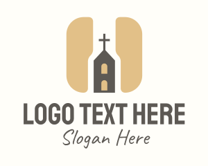 Holy Mass - Religious Church App logo design
