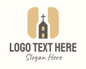 Holy Place - Religious Church App logo design