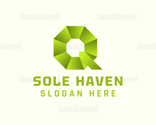 Gradient Octagon Software Logo