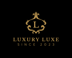 Luxury Ornate Mirror Frame logo design