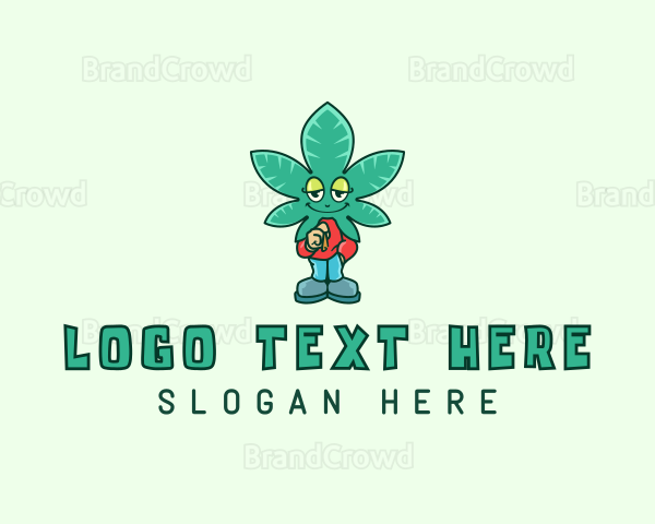 Cannabis Weed Dispensary Logo