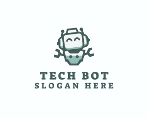 Robot - Mechanic Robot Toy logo design