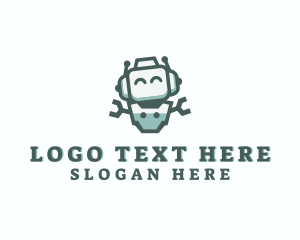 Toy Store - Educational Robot Toy logo design