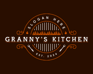 Kitchen Grill Restaurant logo design