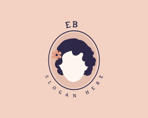 Feminine - Curly Hair Salon logo design