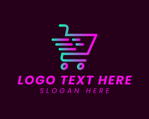 Buy - Online Shop Delivery logo design