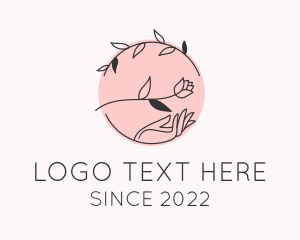 Esthetic - Rose Wellness Boutique logo design