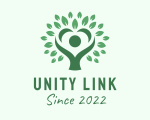 Human Tree Unity Community  logo design