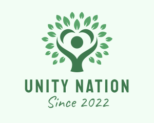 Human Tree Unity Community  logo design