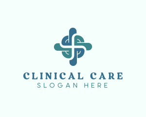 Medical Cross Clinic logo design