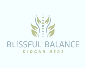 Leaf Wellness Lifestyle logo design