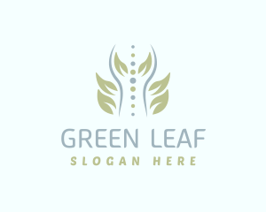 Leaf Wellness Lifestyle logo design