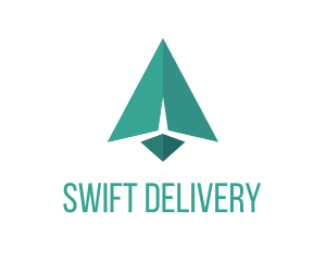 Green Arrow Delivery logo design