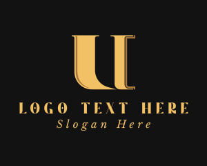 Lettermark - Gold Event Planner Stylist logo design