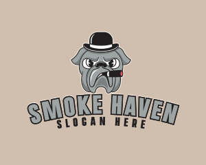 Mafia Dog Cigar logo design