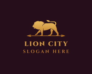 Lion Prowl Safari logo design