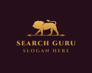 Lion Prowl Safari logo design