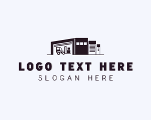 Distributors - Depot Storage Warehouse logo design