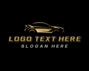 Retro Car - Automotive Car Detailing logo design