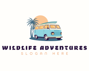 Vacation Van Surf logo design