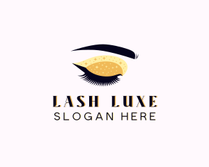 Beauty Eyeshadow Makeup logo design