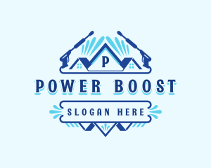 Power Washing Sanitation logo design