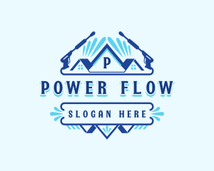 Power Washing Sanitation logo design