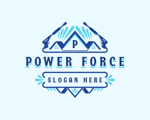 Power Washing Sanitation logo design