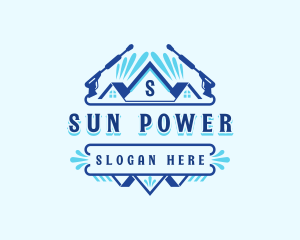 Power Washing Sanitation logo design