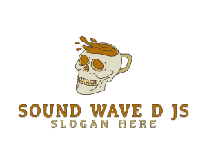 Mug - Skull Coffee Mug logo design