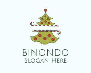 Christmas Tree Sugar Cane  Logo